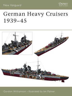 cover image of German Heavy Cruisers 1939&#8211;45